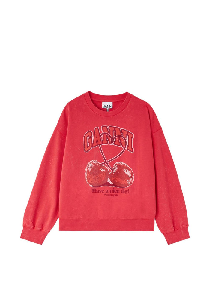 Ganni Sweaters Red