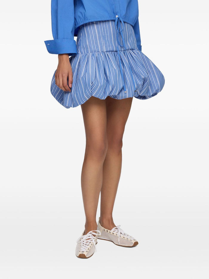 Ganni Skirts Clear Blue