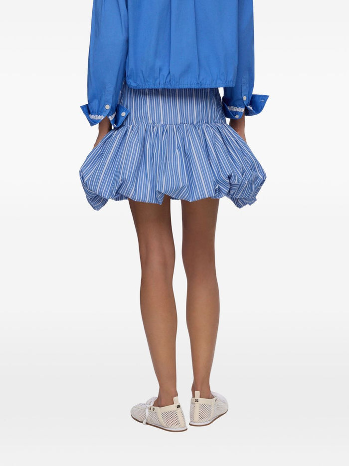Ganni Skirts Clear Blue