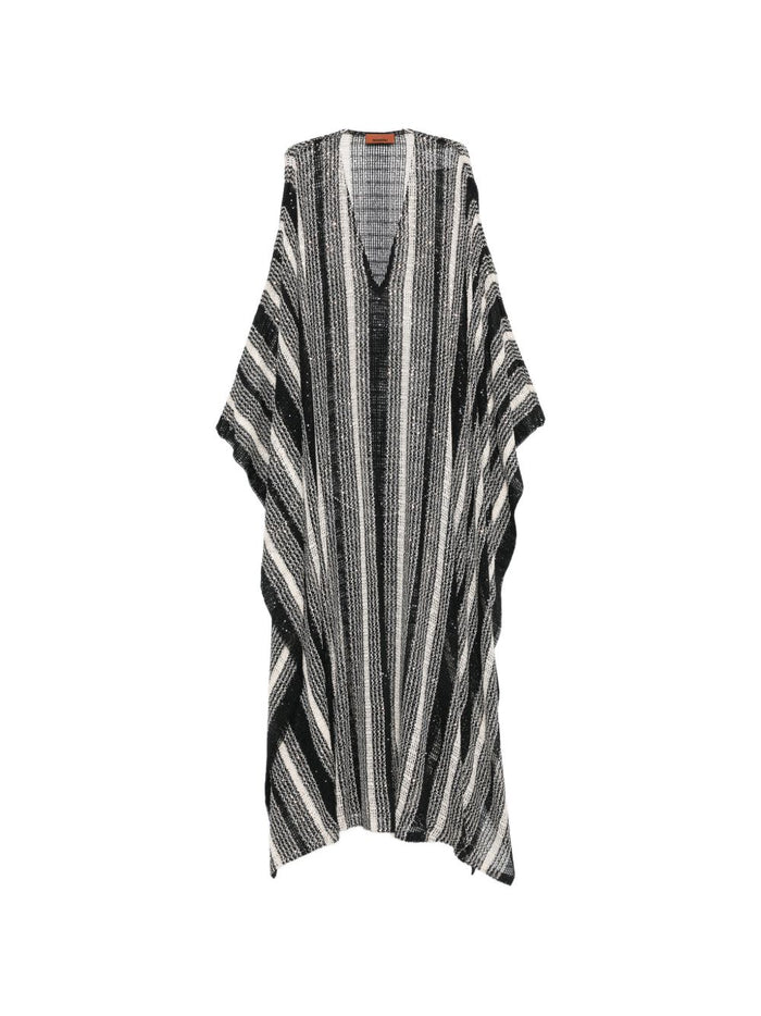 Missoni Beachwear Sea Clothing Black Cotton Poliammide Polyester