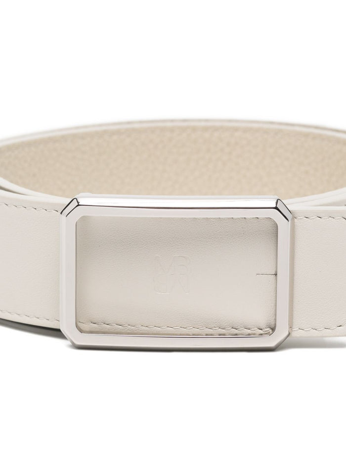 Maison Boinet Belts Ivory