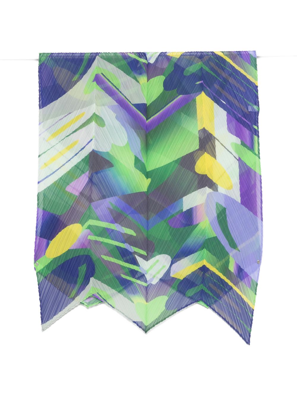 Pleats Please Scarfs Purple Polyester