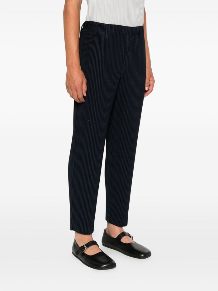 Homme Plisse Issey Miyake Trousers Blue