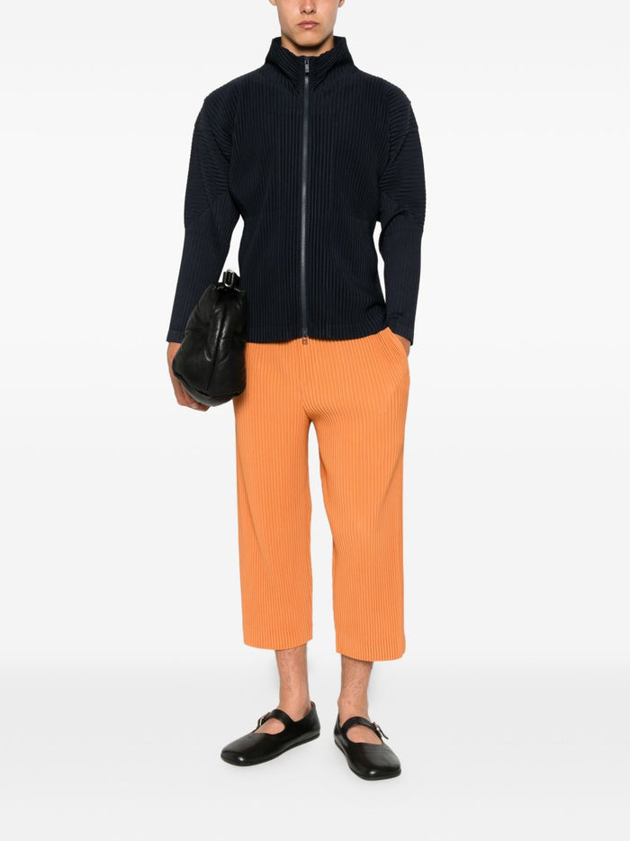 Homme Plisse Issey Miyake Trousers Brown