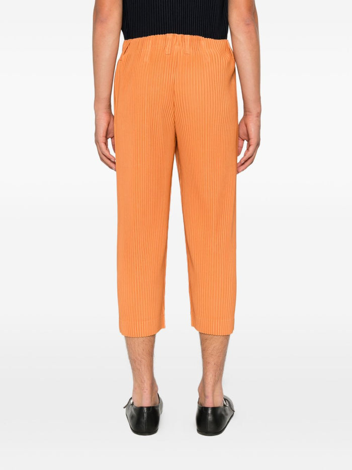 Homme Plisse Issey Miyake Trousers Brown