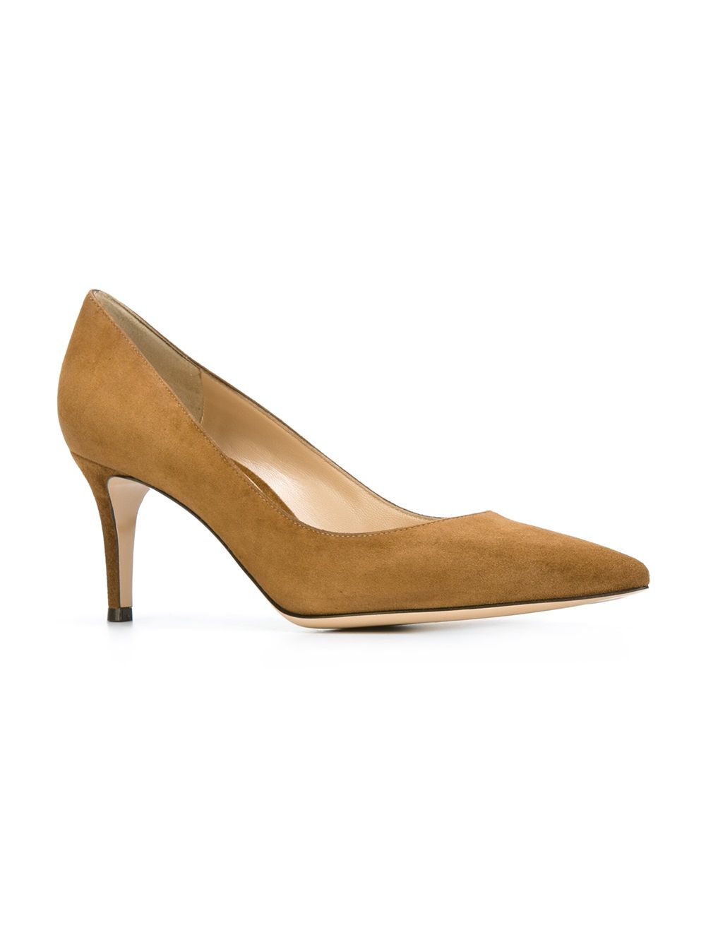 Gianvito Rossi With Heel Brown
