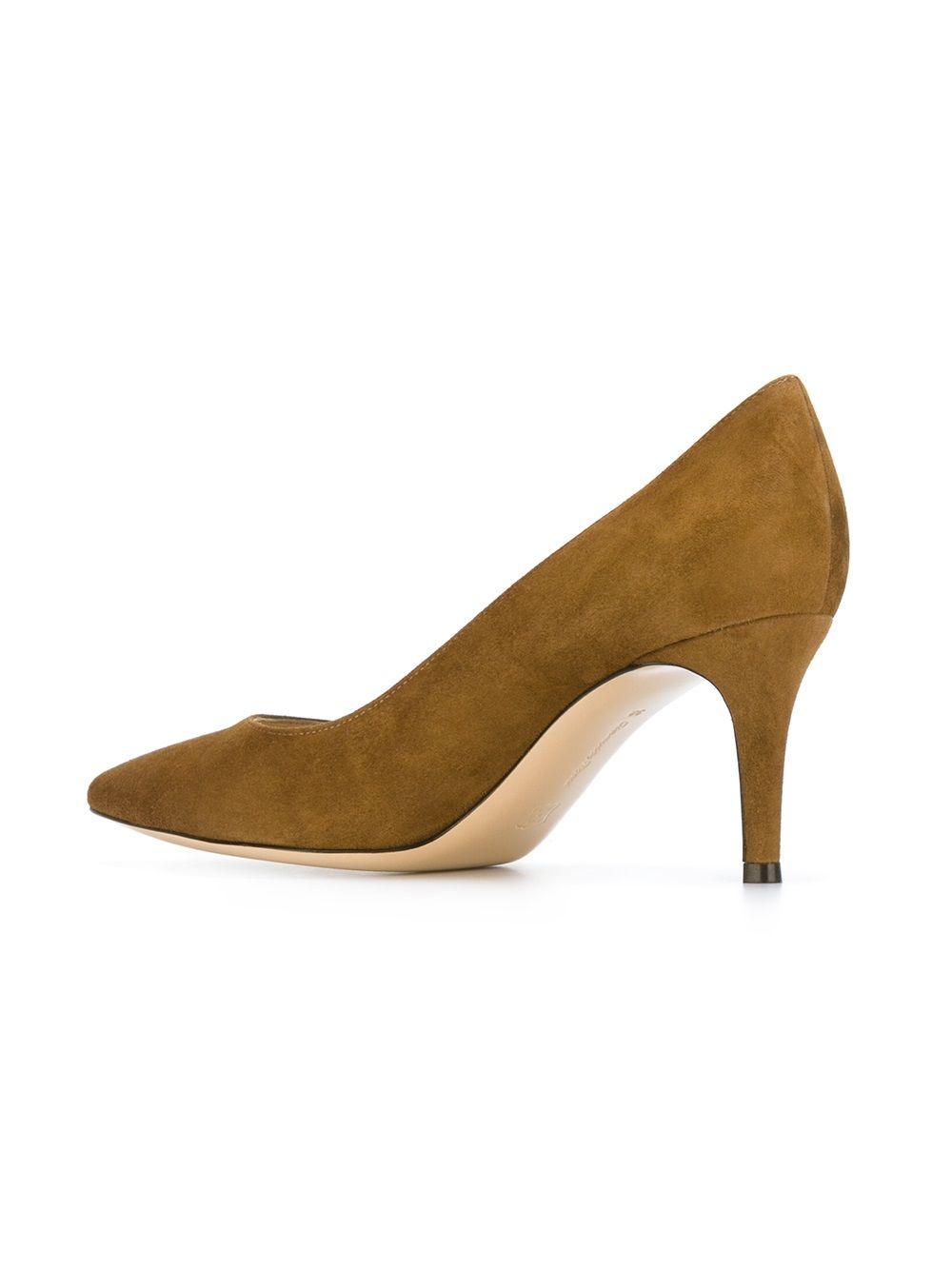 Gianvito Rossi With Heel Brown