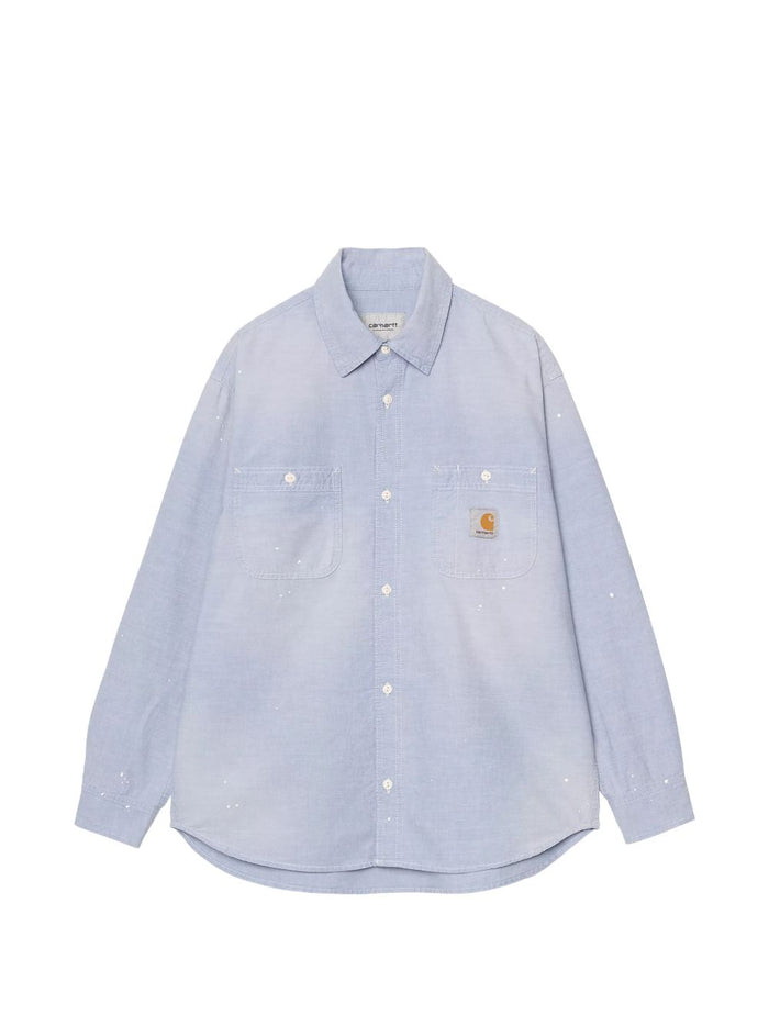 Carhartt Wip Pre Shirts Clear Blue