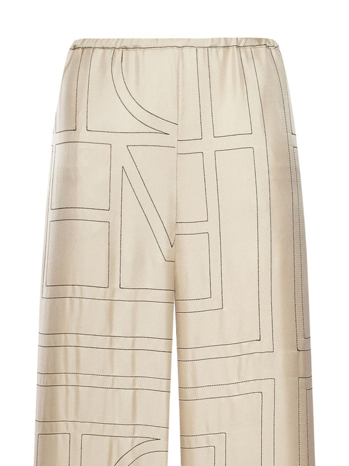 Toteme Pre Trousers Avorio