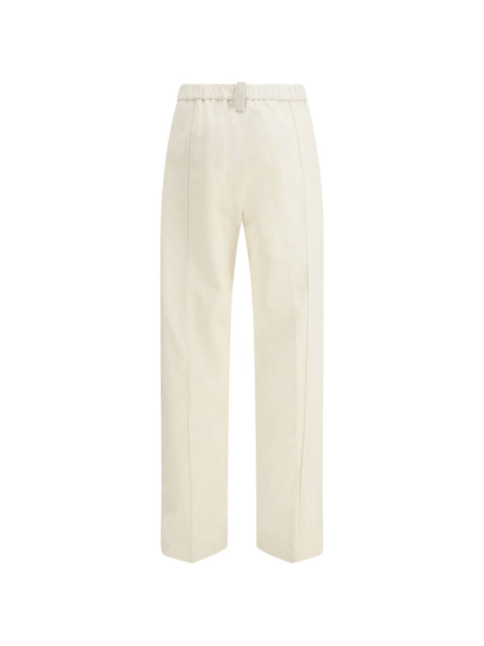 Fabiana Filippi Trousers Avorio