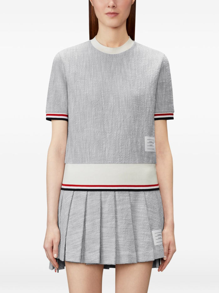 Thom Browne T-Shirts And Polos Light Grey