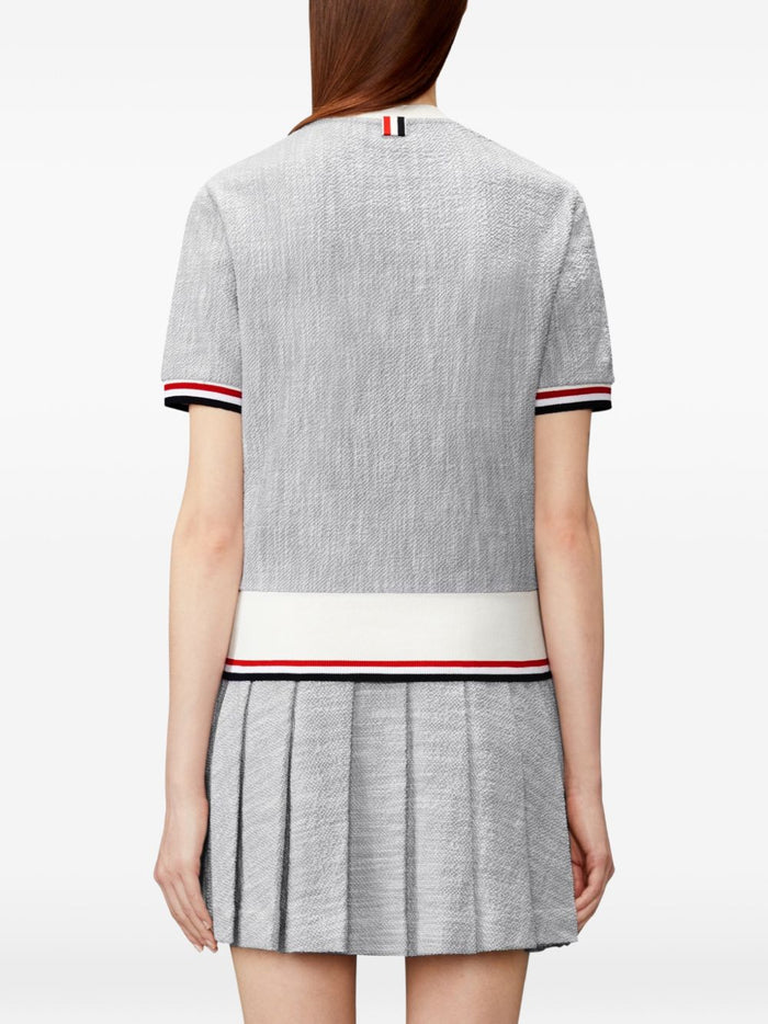 Thom Browne T-Shirts And Polos Light Grey