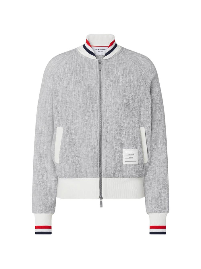 Thom Browne Coats Light Grey