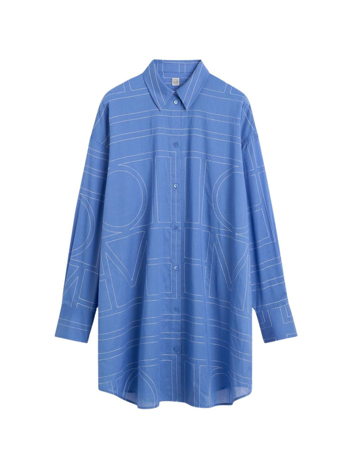 Toteme Pre Shirts Clear Blue