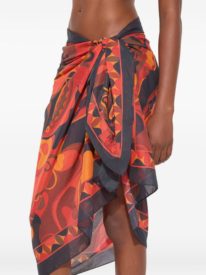Pucci Sea Clothing Orange Cotton