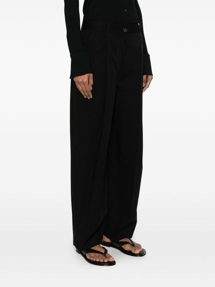 Toteme Pre Trousers Black