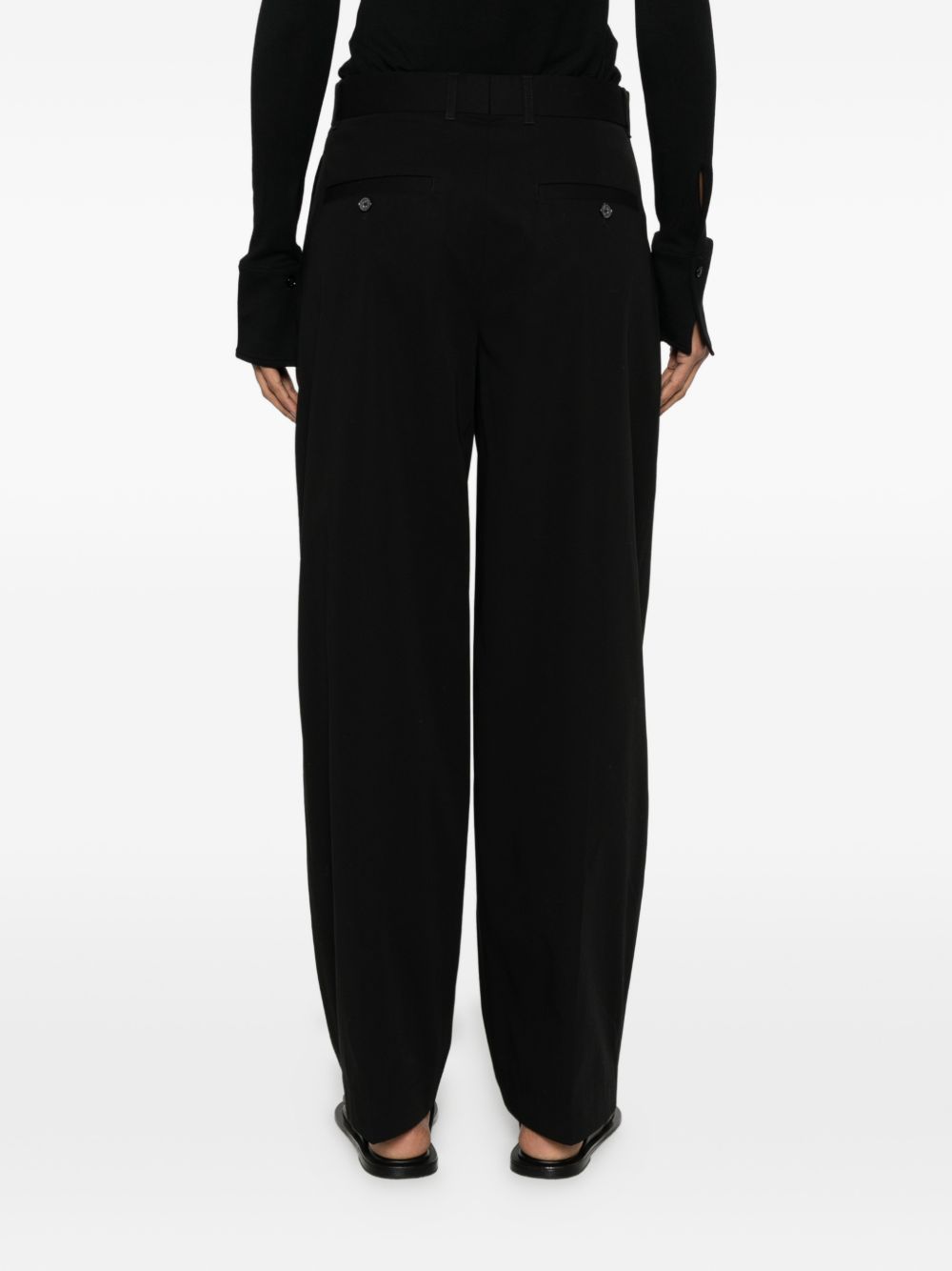 Toteme Pre Trousers Black