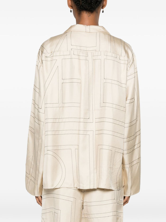 Toteme Pre Shirts Ivory