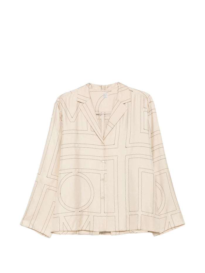Toteme Pre Shirts Ivory