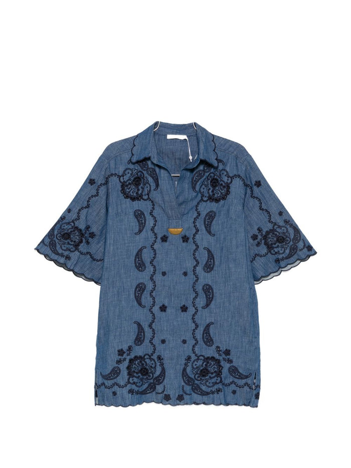 Zimmermann Dresses Navy