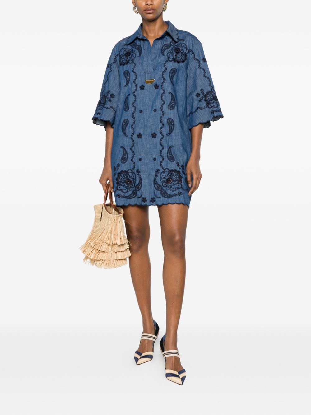 Zimmermann Dresses Navy