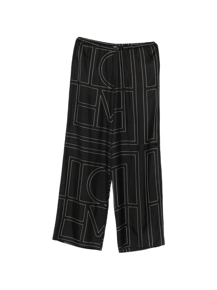 Toteme Pre Trousers Black