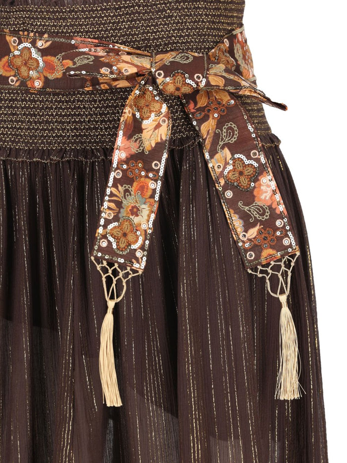 Zimmermann Skirts Brown