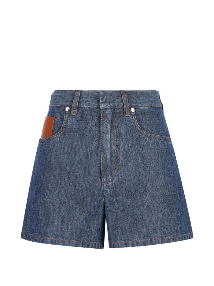 Fendi Shorts Navy