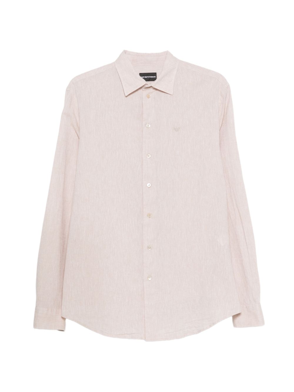 Emporio Armani Shirts Beige Linen