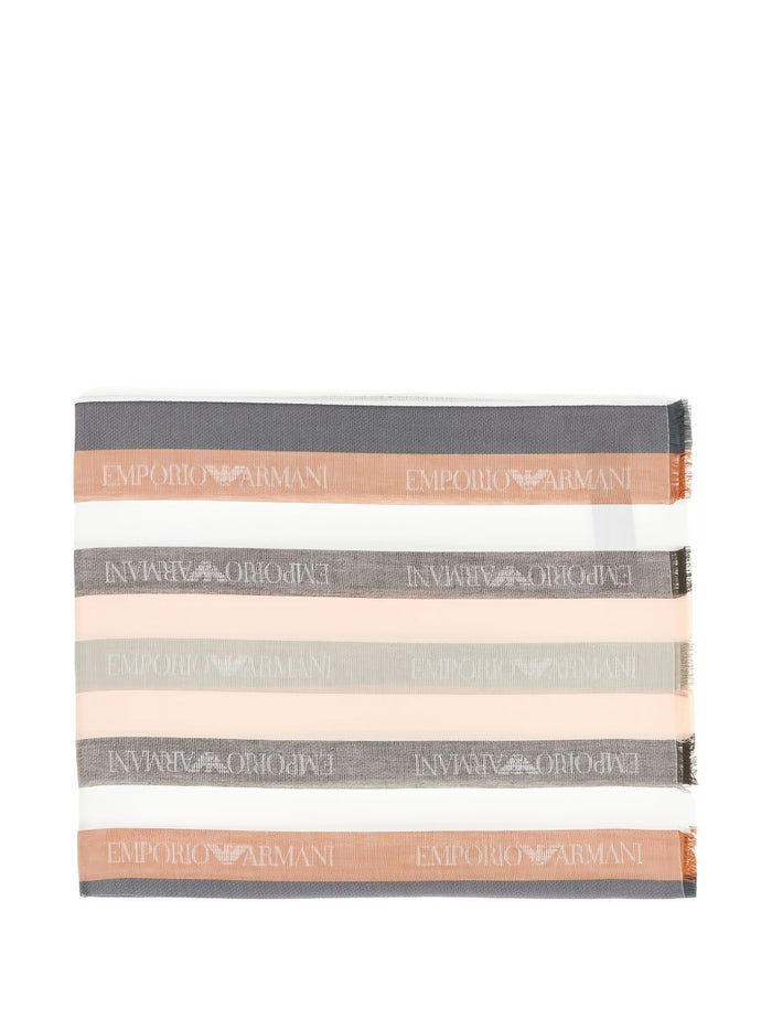 Emporio Armani Scarfs Brown