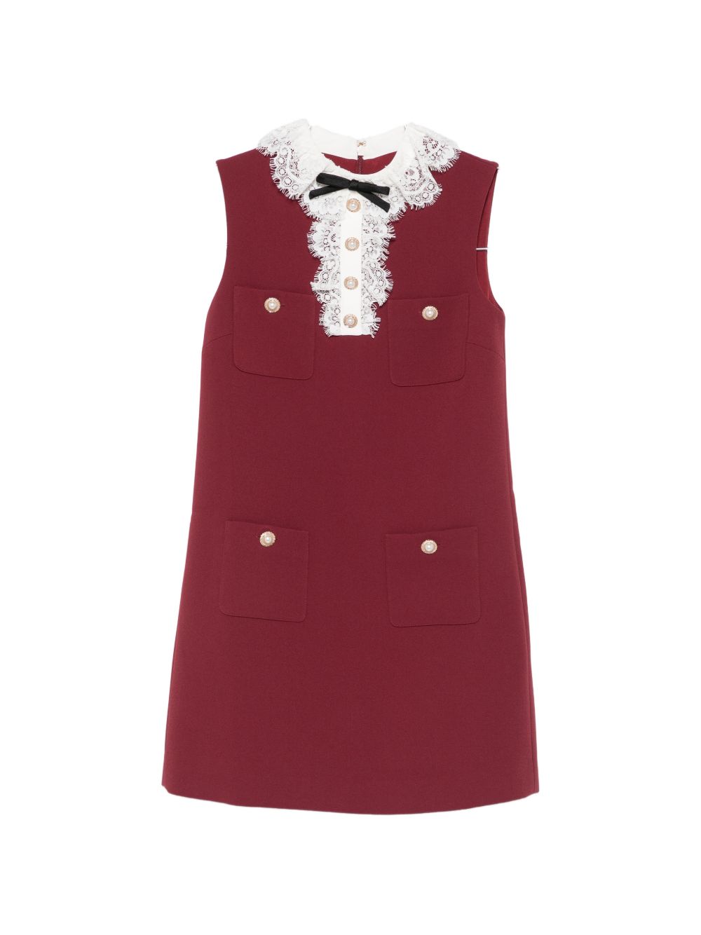 Self-Portrait Dresses Bordeaux
