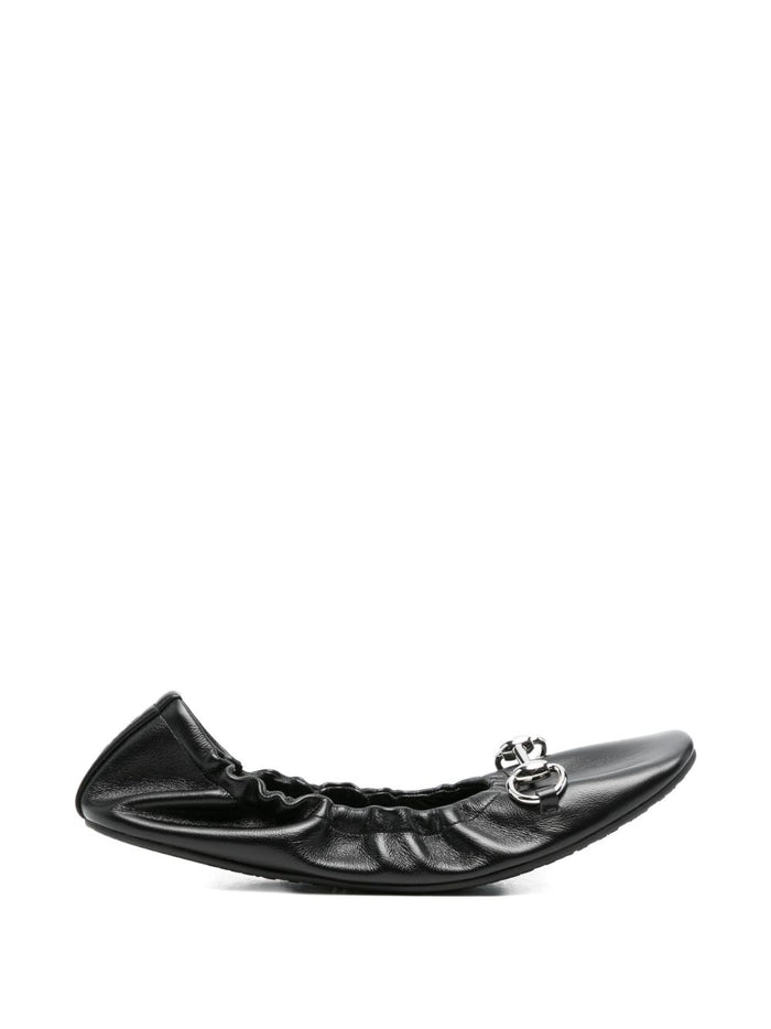 Gucci Flat Shoes Black