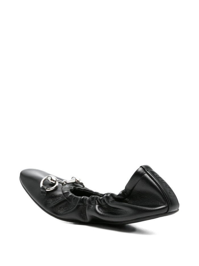 Gucci Flat Shoes Black