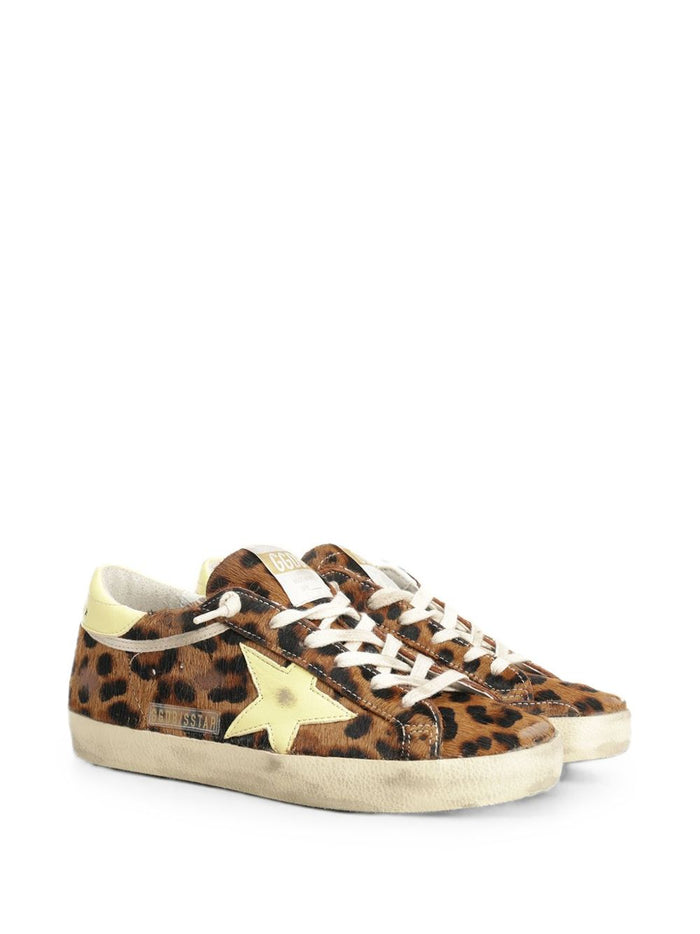 Golden Goose Sneakers Leopard Print