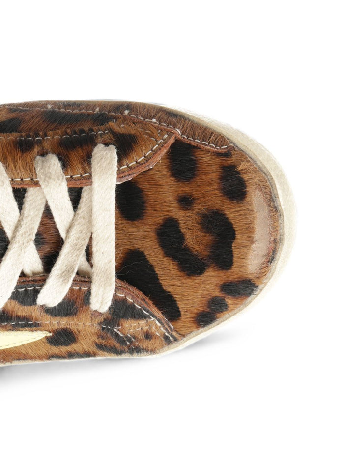 Golden Goose Sneakers Leopard Print