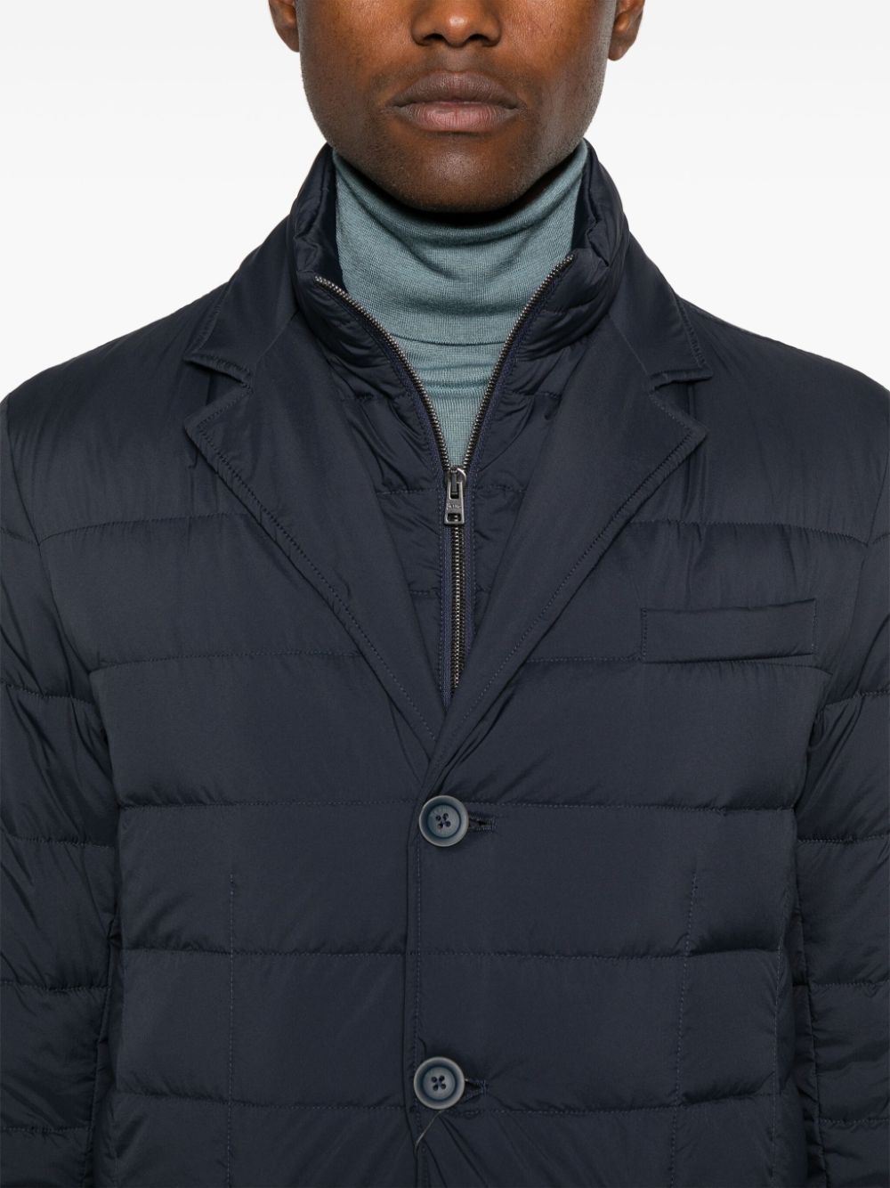 Herno Coats Navy