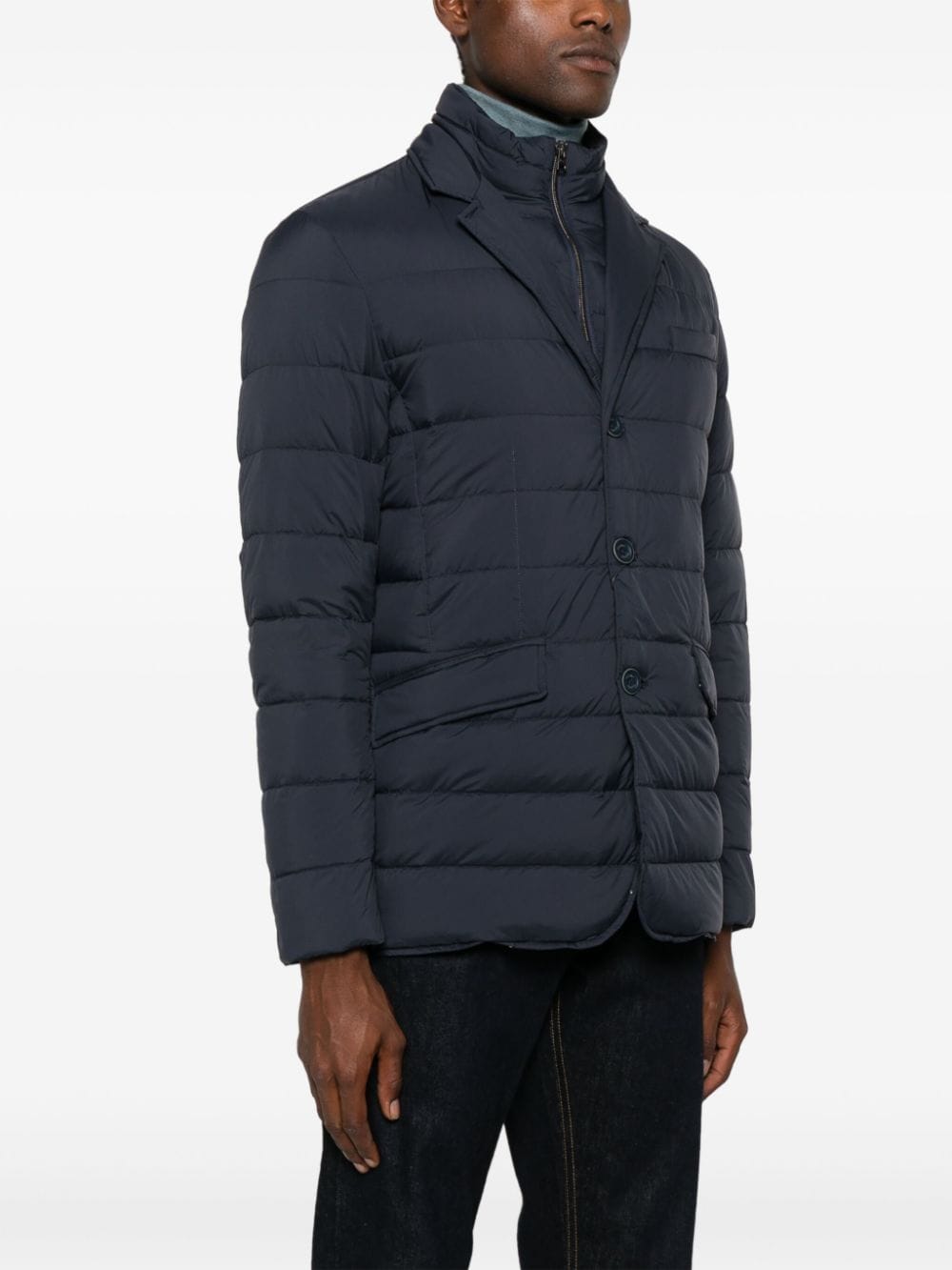 Herno Coats Navy