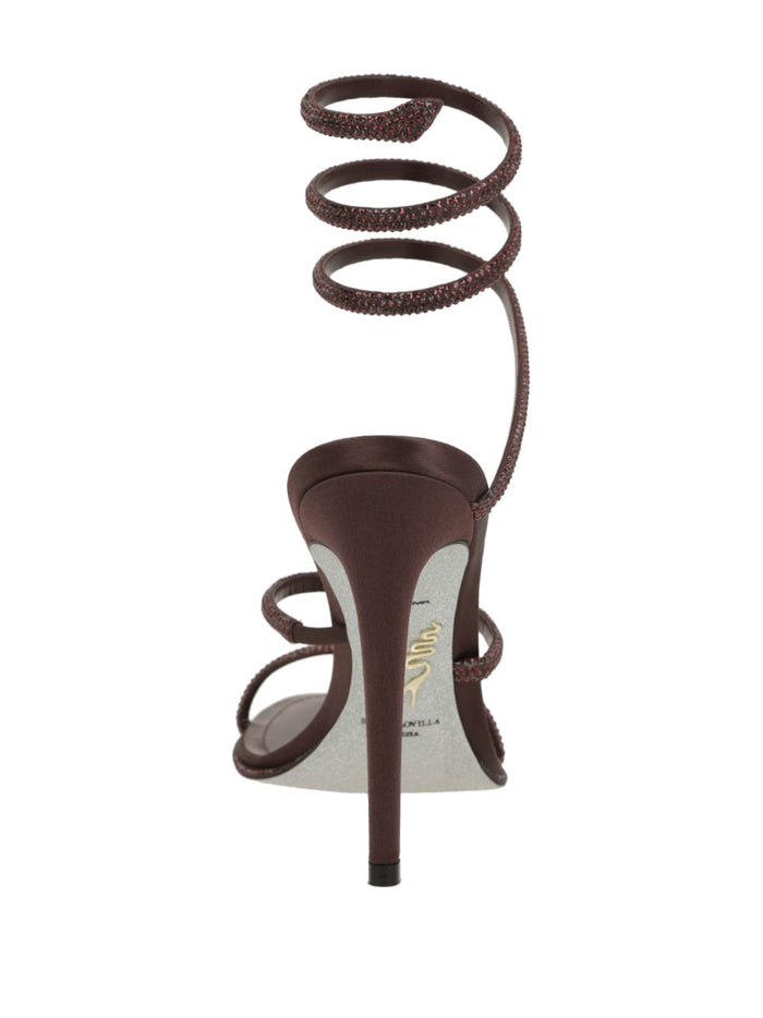 Rene Caovilla Sandals Bordeaux