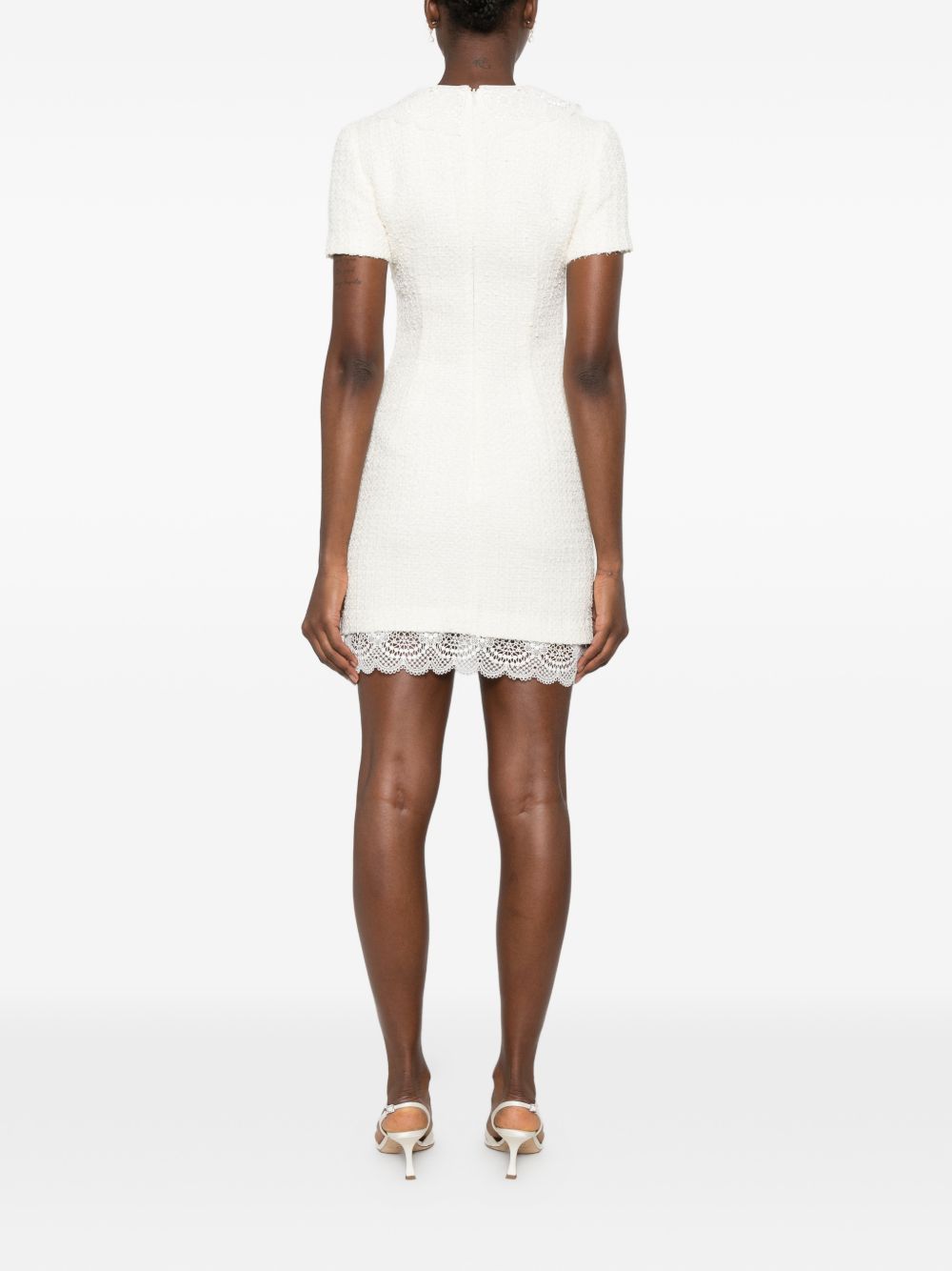 Self-Portrait Dresses Ecru