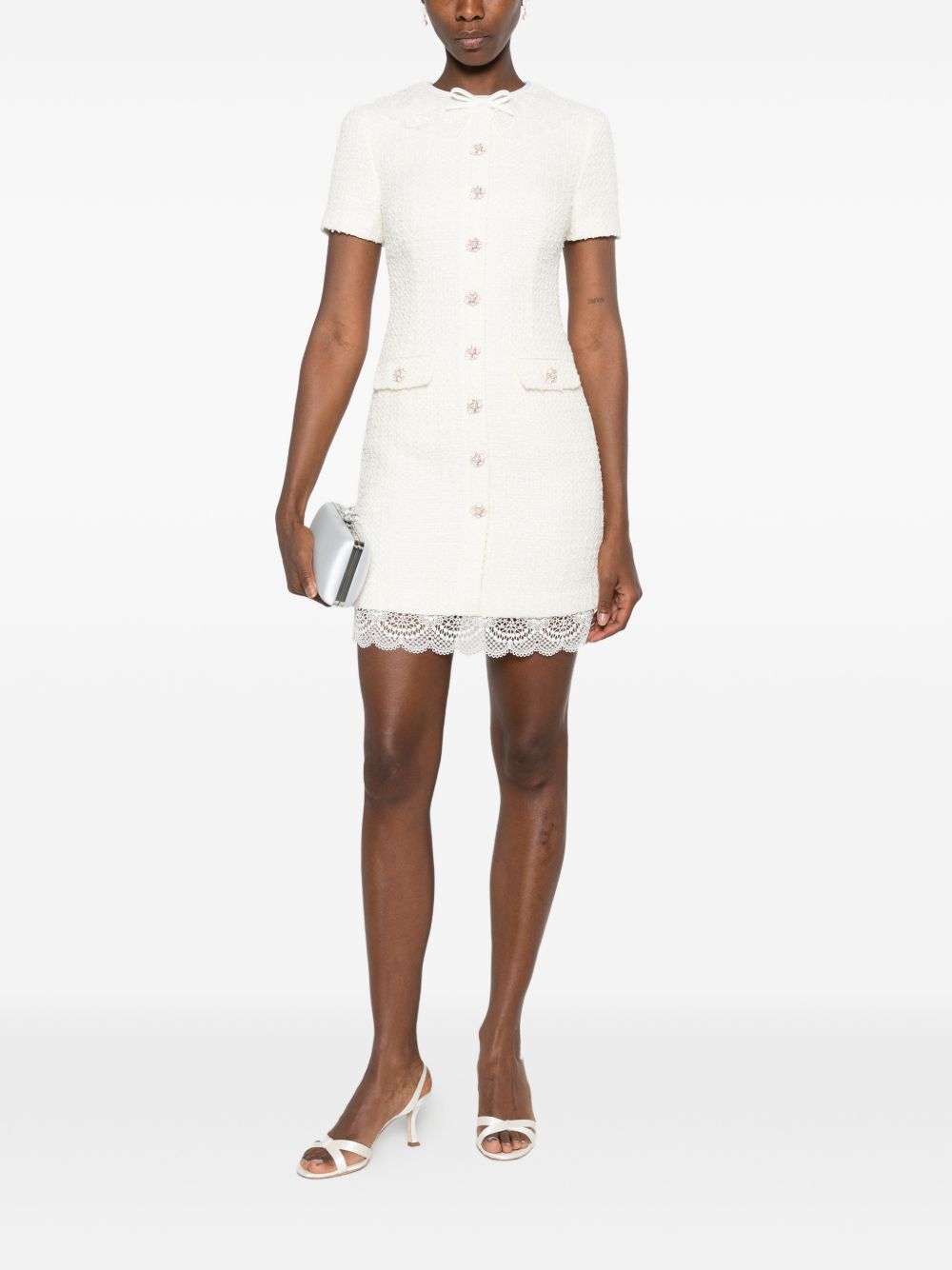 Self-Portrait Dresses Ecru