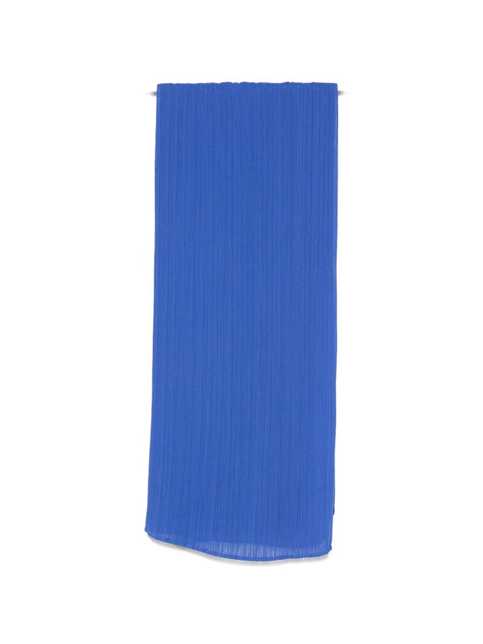 Pleats Please Scarfs Light Blue Polyester
