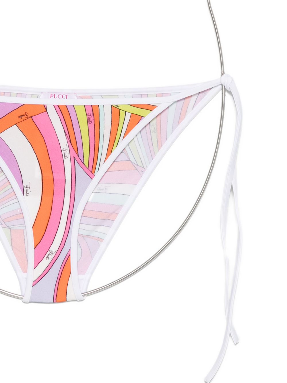 Pucci Sea Clothing Multicolor Elastan Poliammide