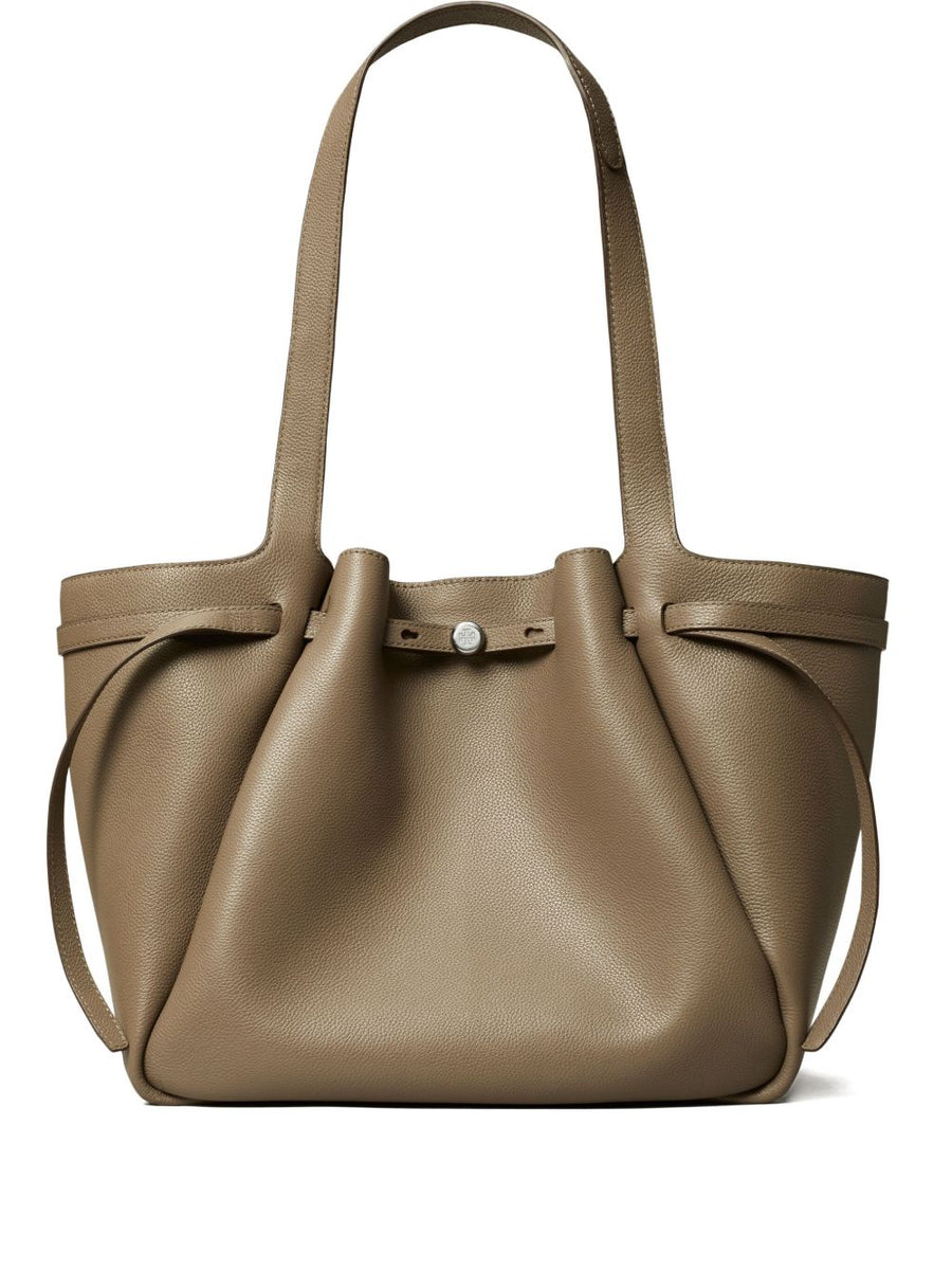 Tory Burch Romy Tote Bag — Taupe