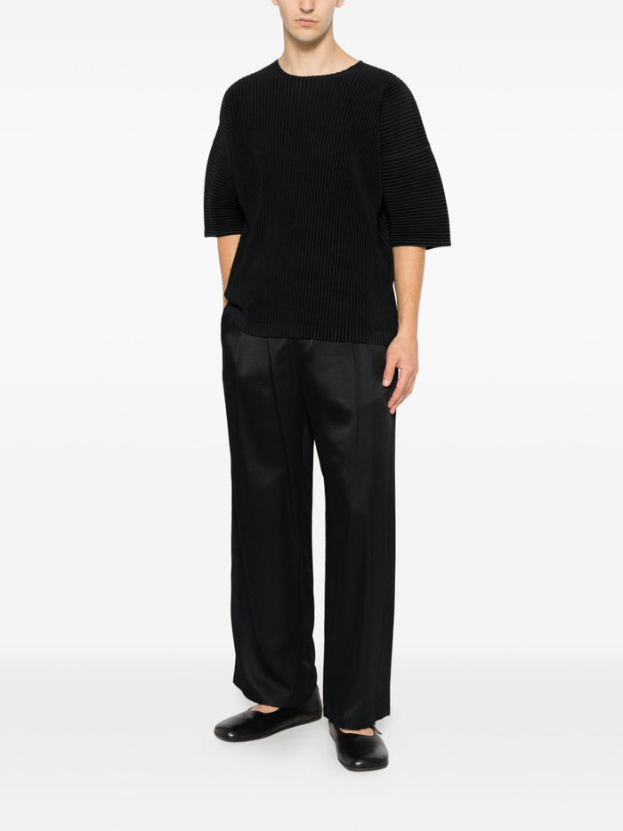 Homme Plisse Issey Miyake T-Shirts And Polos Black