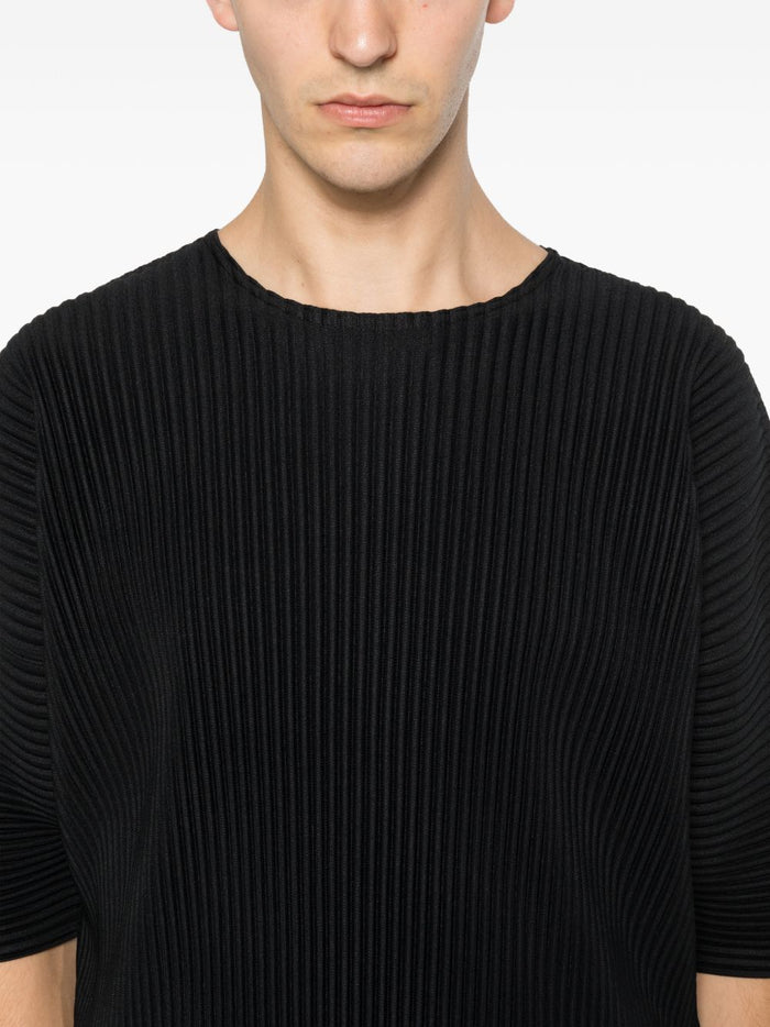Homme Plisse Issey Miyake T-Shirts And Polos Black