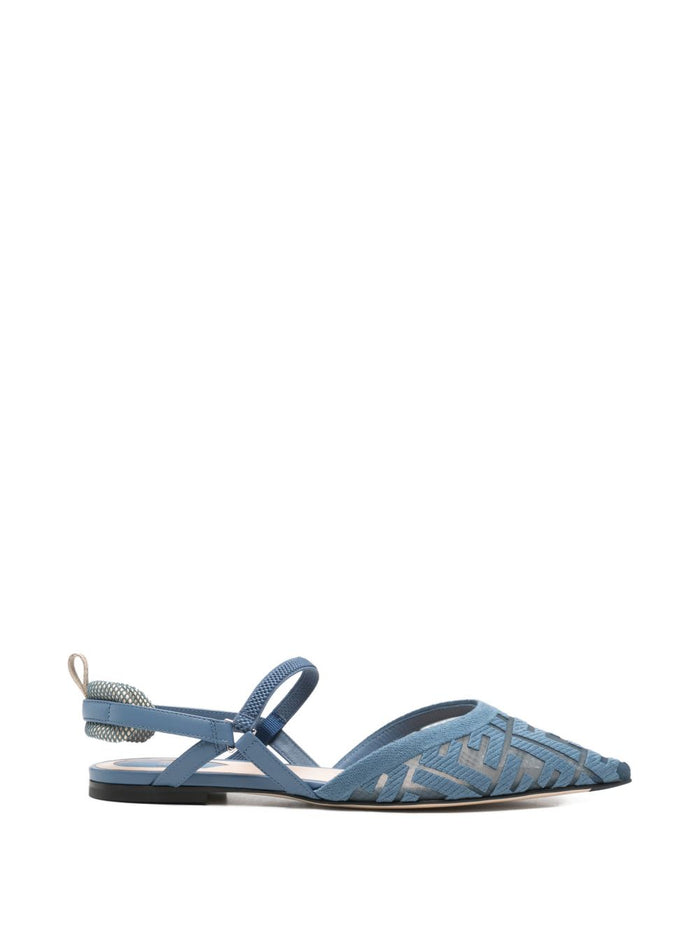 Fendi Flat Shoes Violet