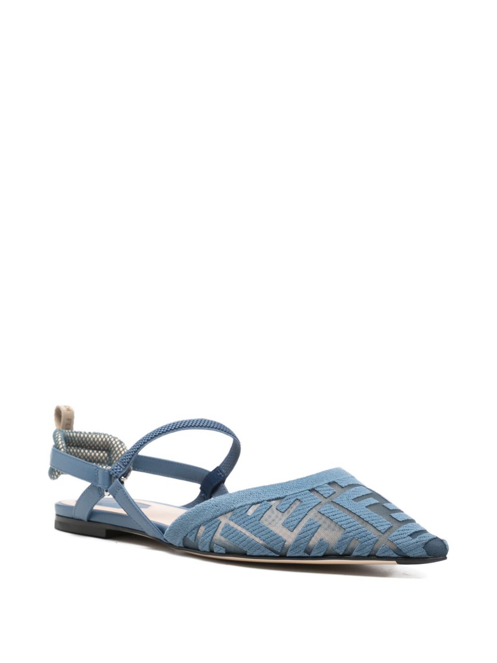 Fendi Flat Shoes Violet