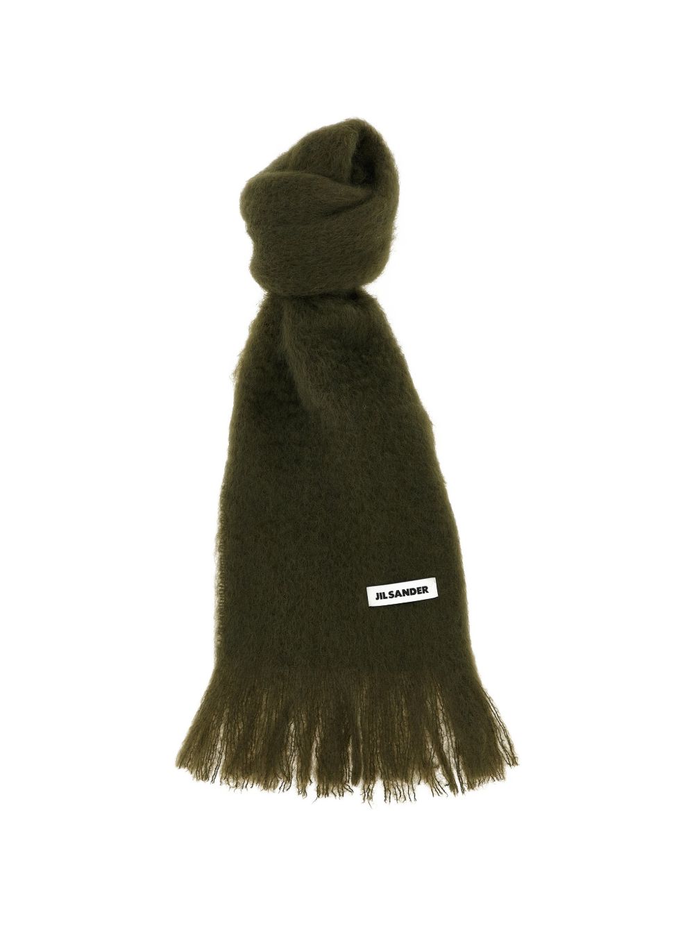 Jil Sander Scarfs Kaki