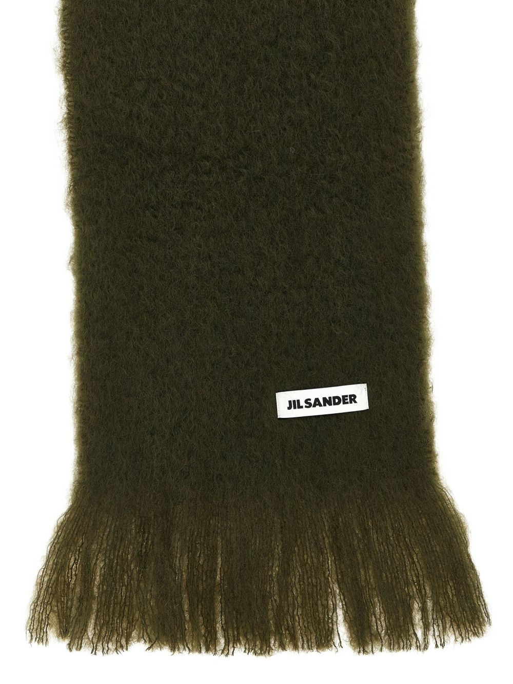 Jil Sander Scarfs Kaki