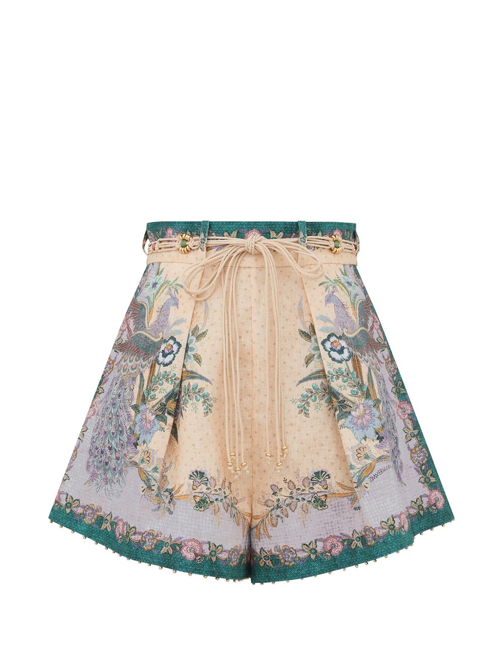 Zimmermann Shorts Ecru